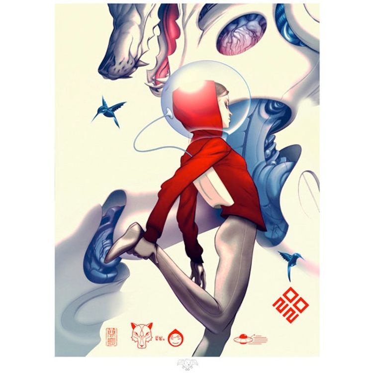 Space Race by James Jean