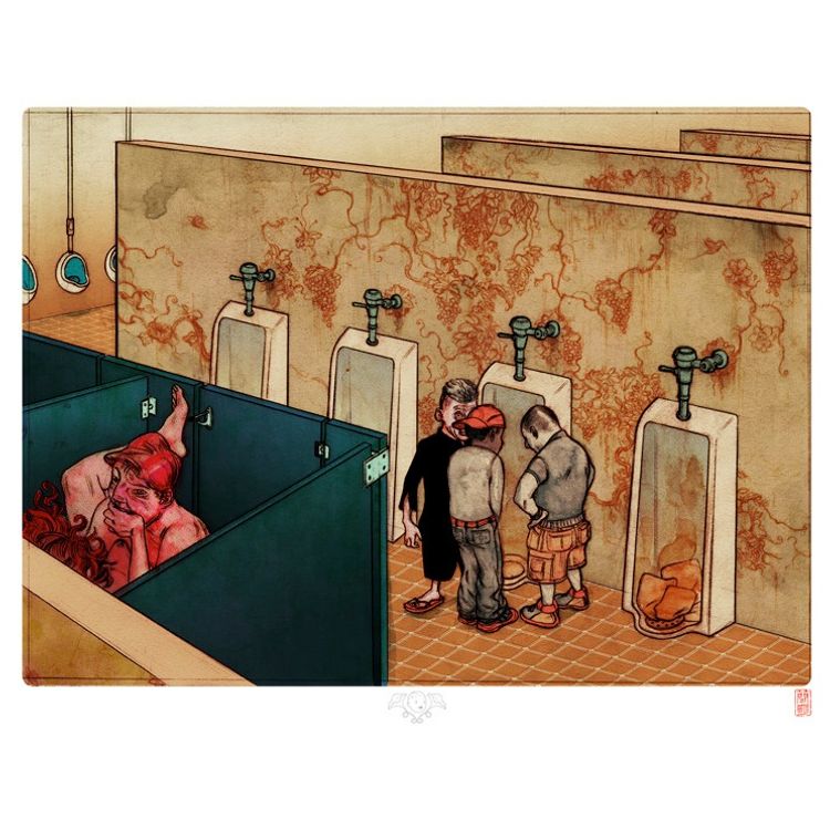 Recess Flush by James Jean