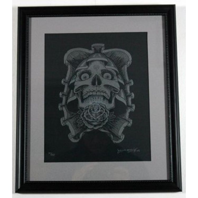 Inked Pulp Print by ooo000ooo (Brian Morris)
