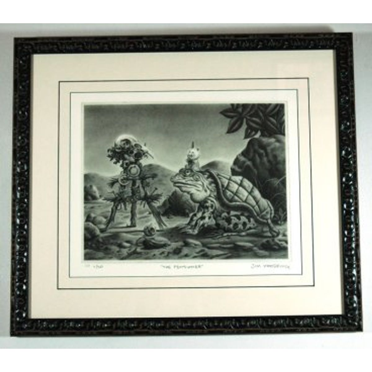 The Pensioner Intaglio Print