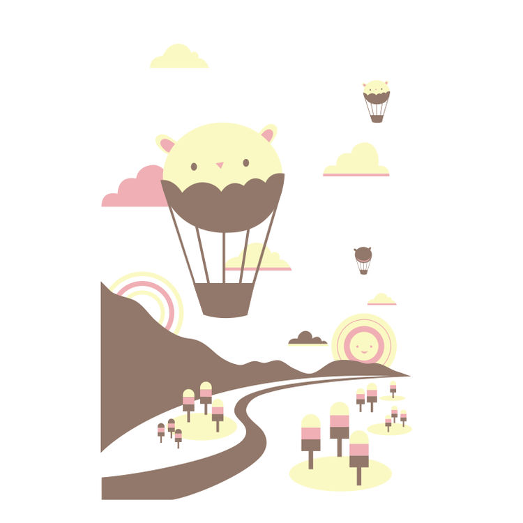 Ice-Cream Summer by Sneaky Raccoon (Anna Mullin)