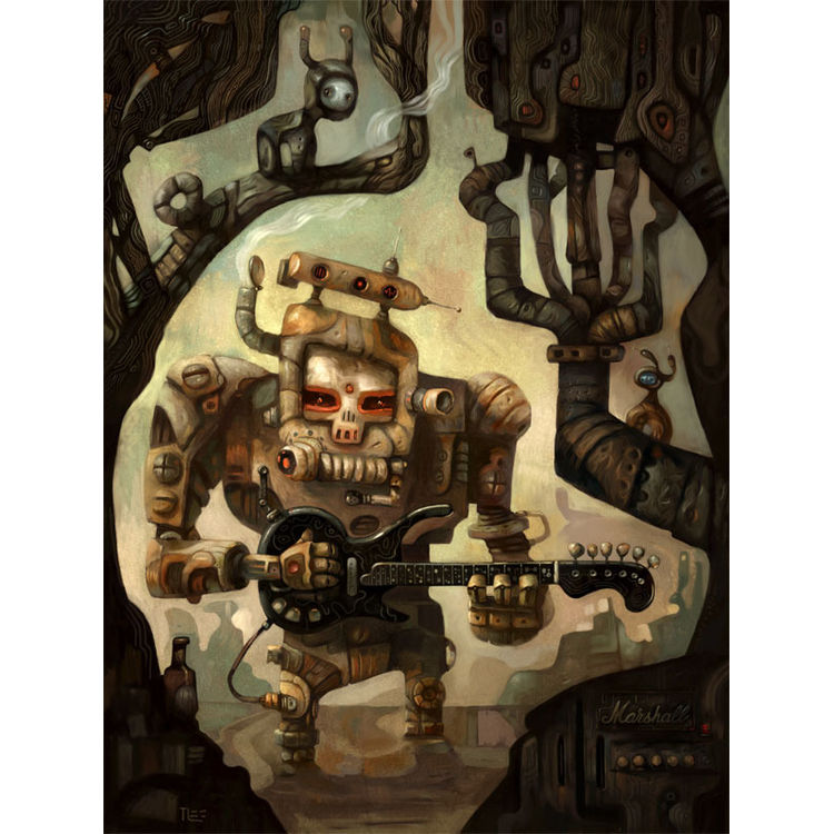 Space Station Number 5 by Tim Lee