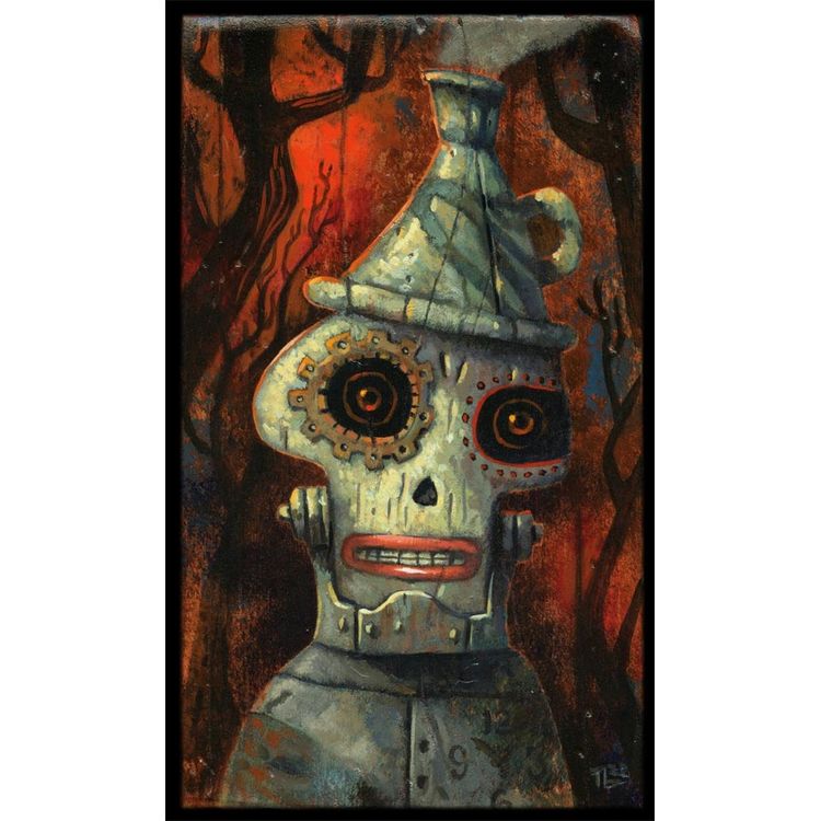 Oz never gave nothin' to the tin man by Tim Lee
