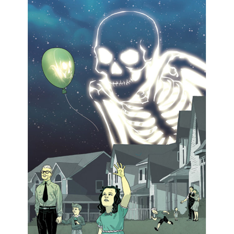 Skull by Asaf Hanuka