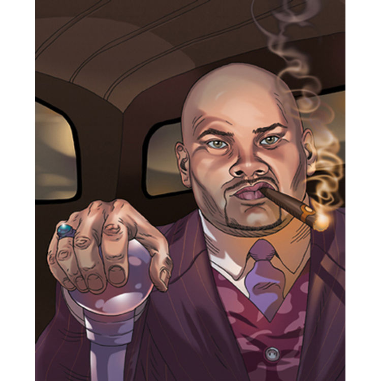 Fat Joe by Asaf Hanuka