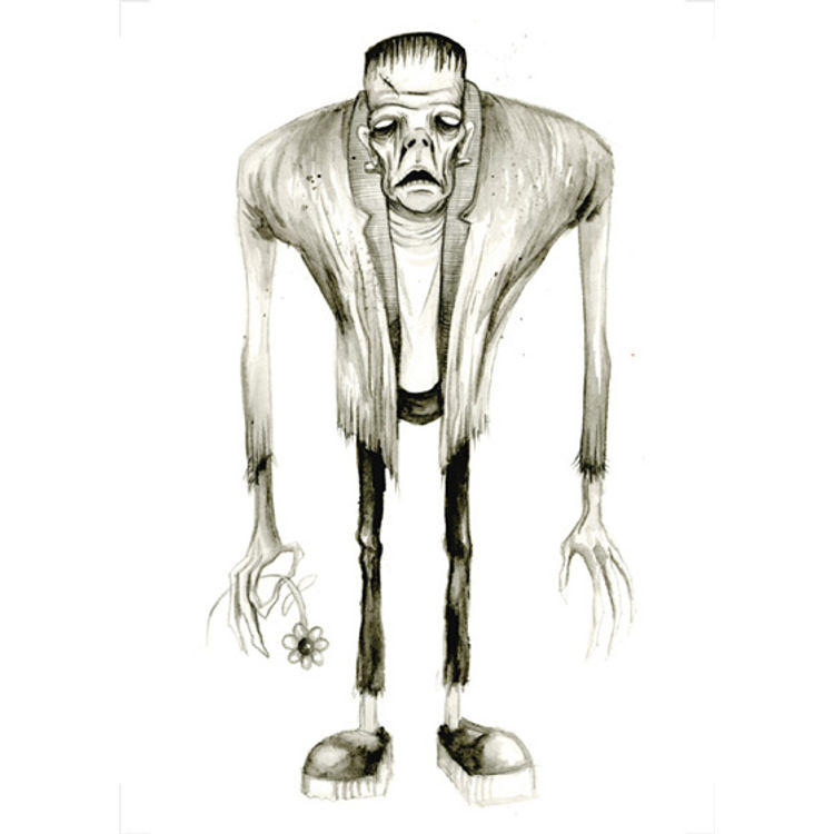 Universal Frankenstein's Monster by Alex Pardee