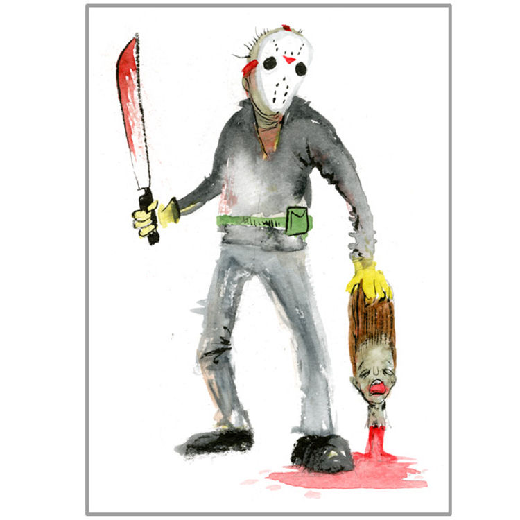 JASON VORHEES by Alex Pardee