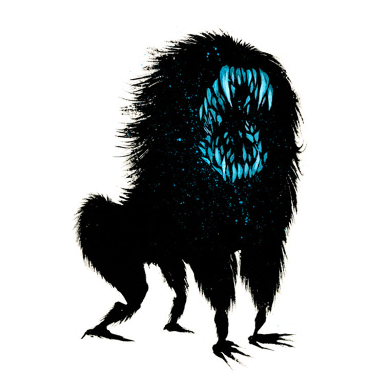 Gorilla Wolf by Alex Pardee