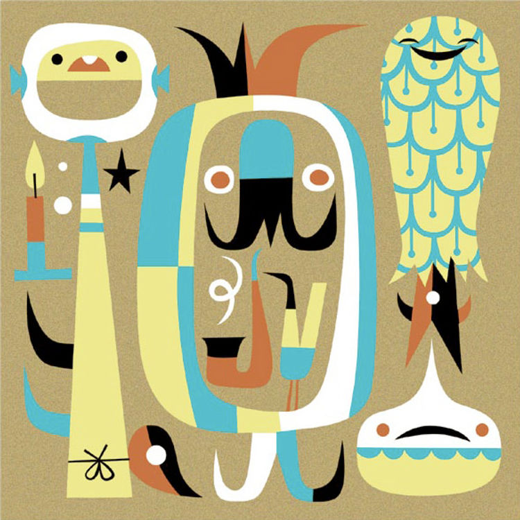 Harem Candle by Tim Biskup