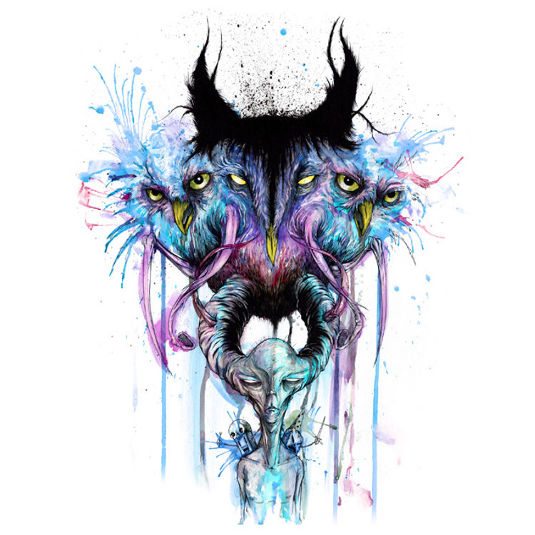 Owlex (Ice Kings) by Alex Pardee