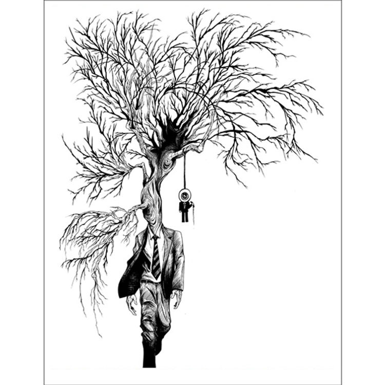 Dying of Thirst by Alex Pardee