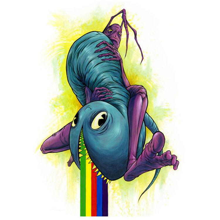 Mr Suffin by Alex Pardee