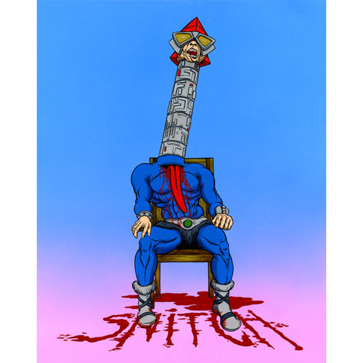 Columbian Mek-A-Necktie by Alex Pardee