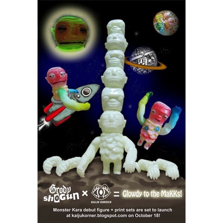 Monster Kara - Grody Shogun x Kaiju Korner by Grody Shogun