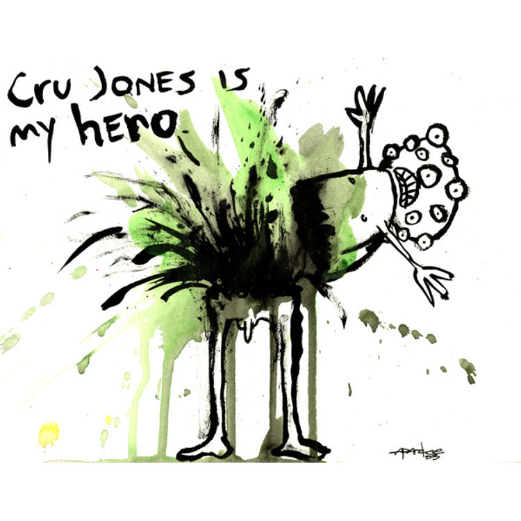 Cru Jones by Alex Pardee