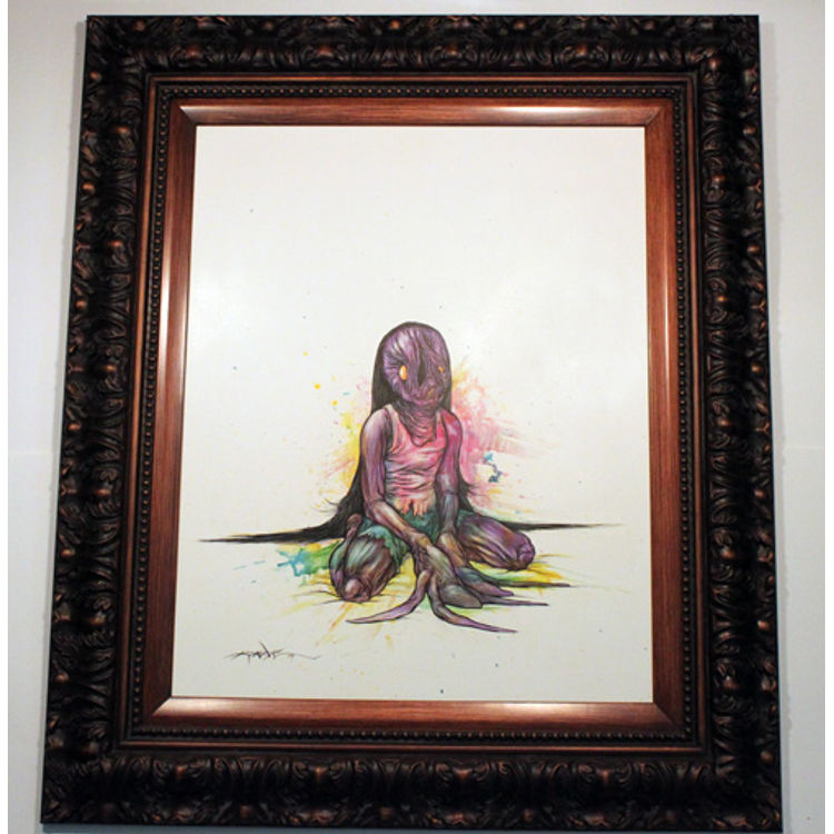 Eggplant by Alex Pardee