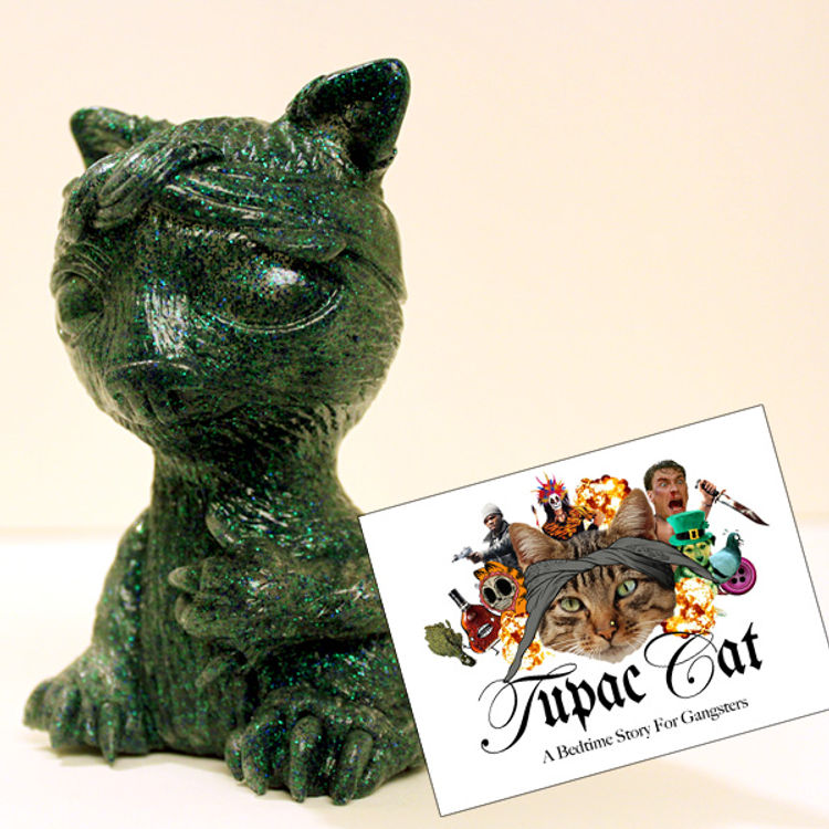 Tupac Cat - Forest Crystal by Jay222