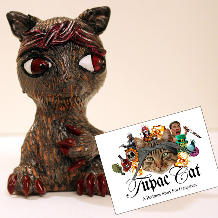 Tupac Cat - Gangsta by Jay222