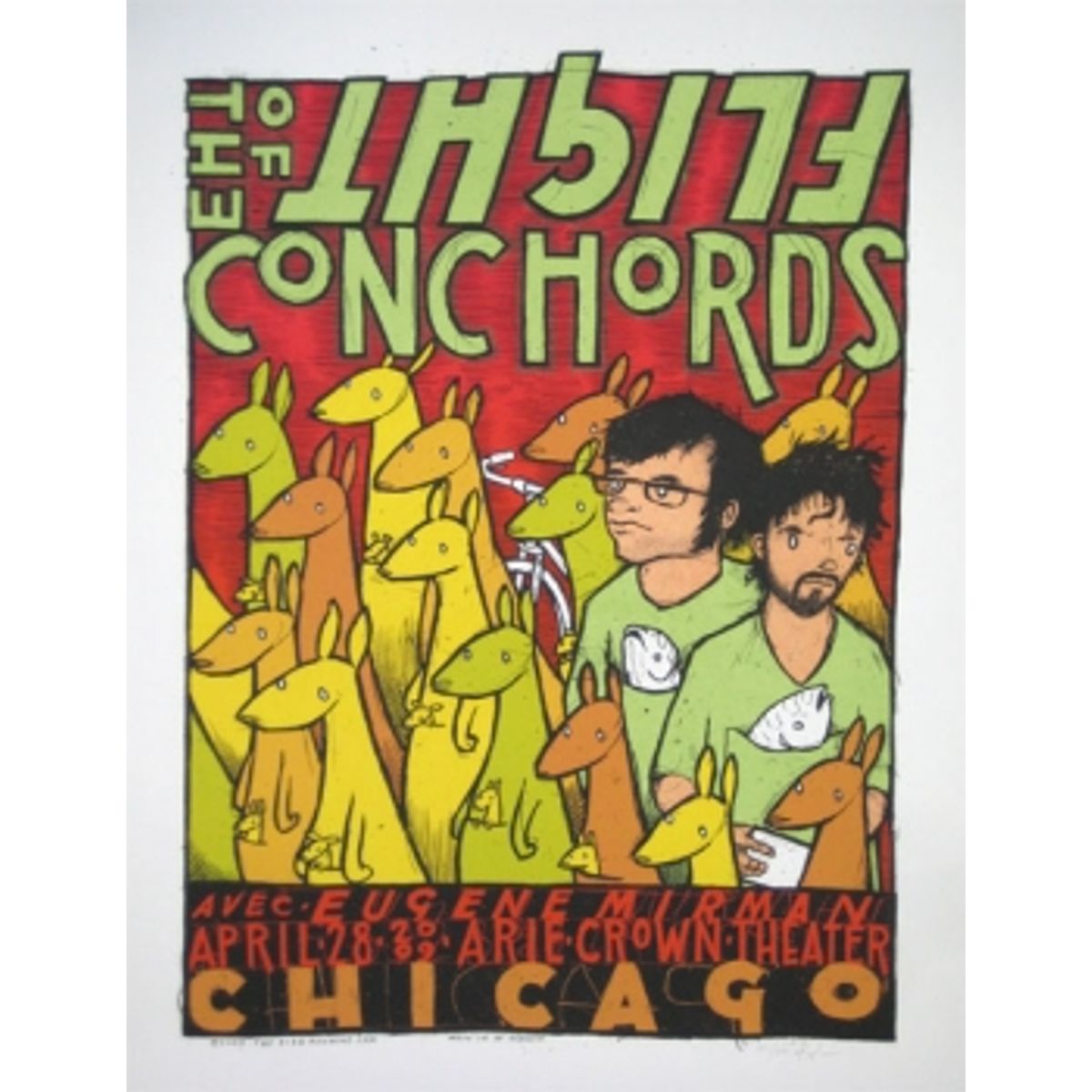 flight of the conchords (red)