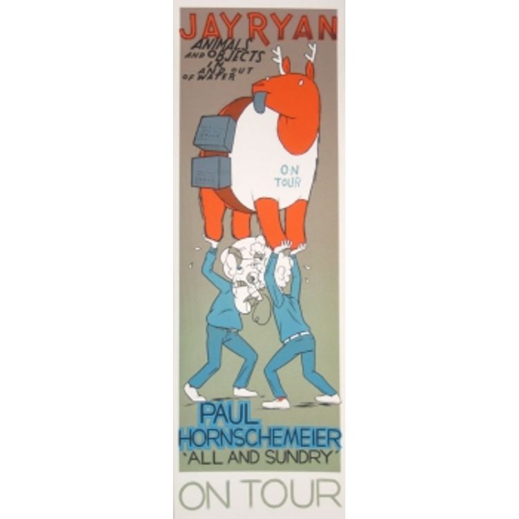 paul hornschemeier / jay ryan book tours by Jay Ryan