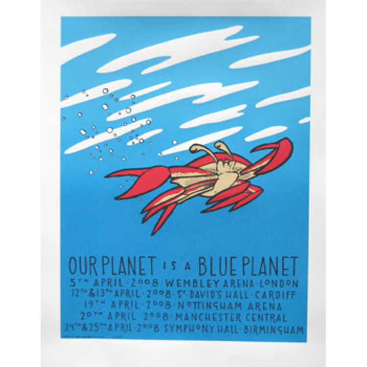 blue planet - kung-fu crab by Jay Ryan