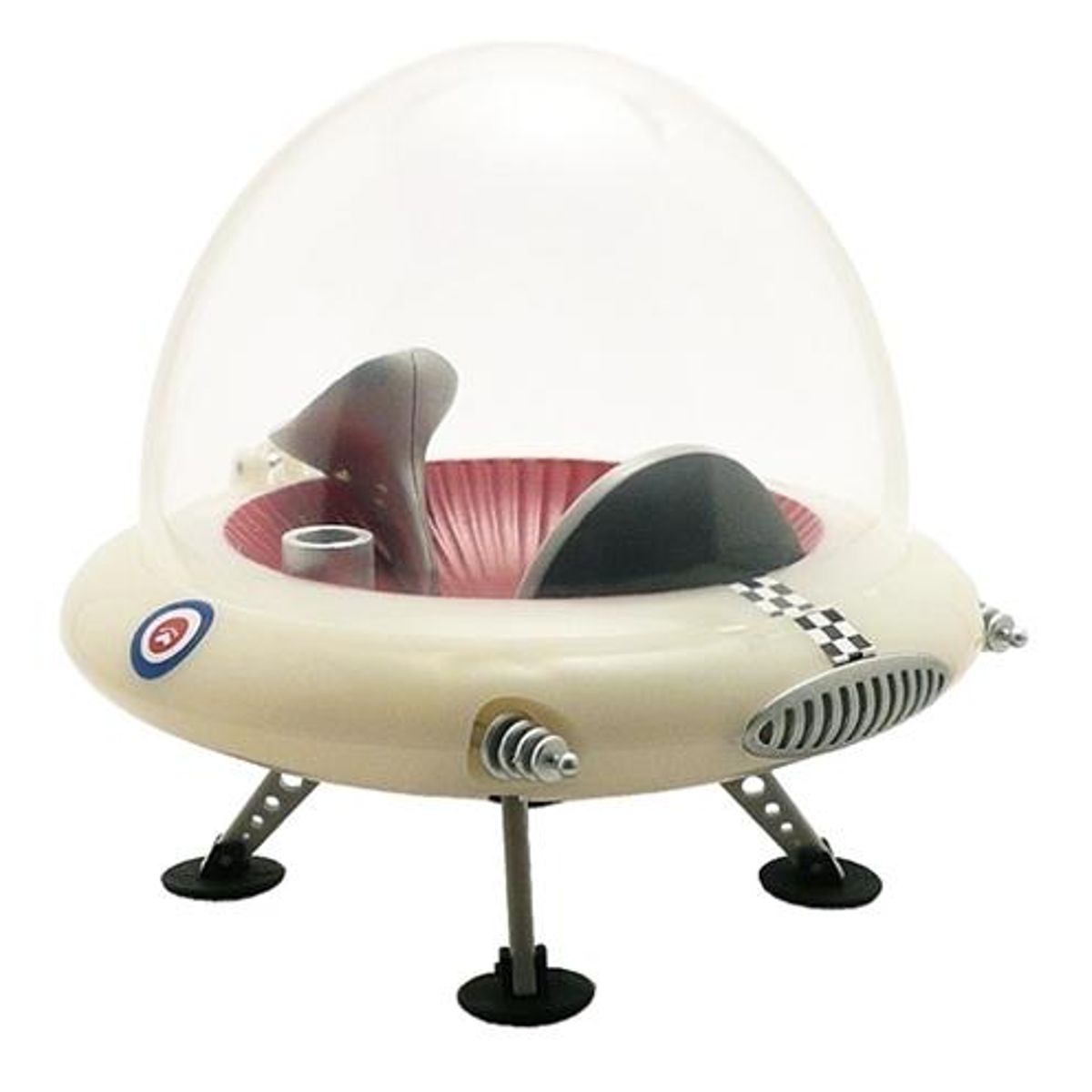 Flying Saucer - Moon Glow GID