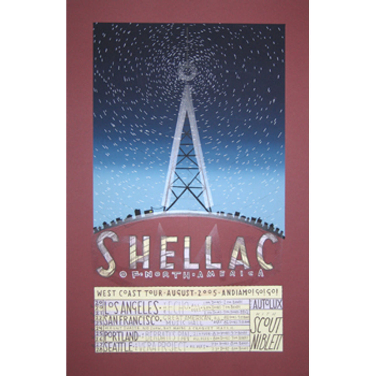 shellac (end of radio)