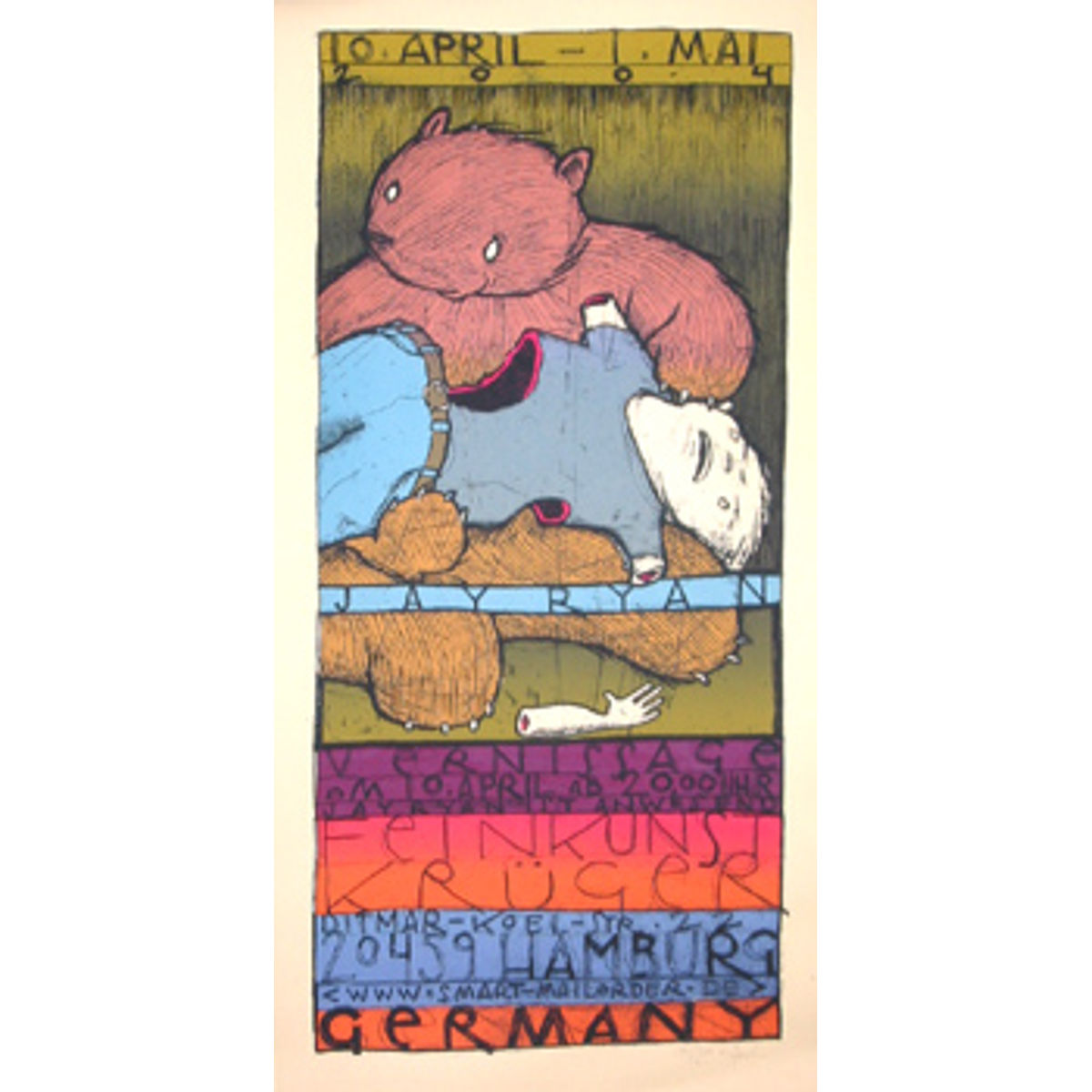 jay ryan poster show, hamburg