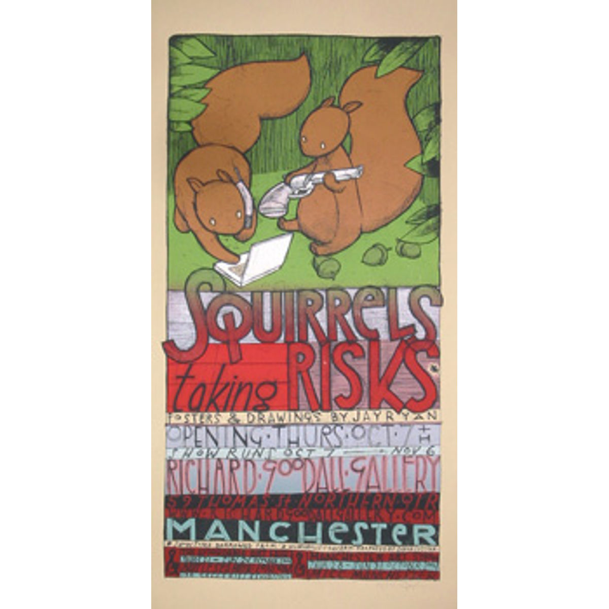 squirrels taking risks