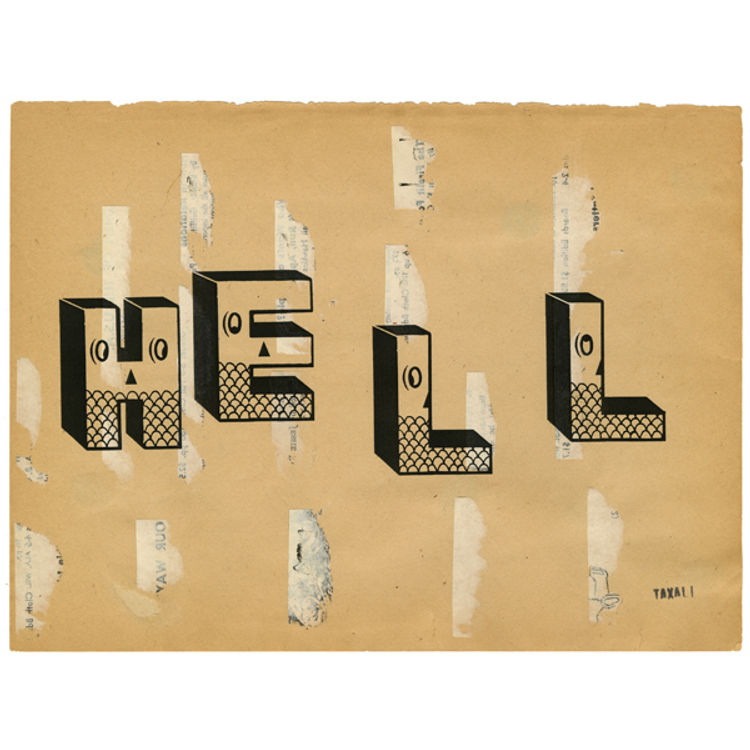 HELL by Gary Taxali