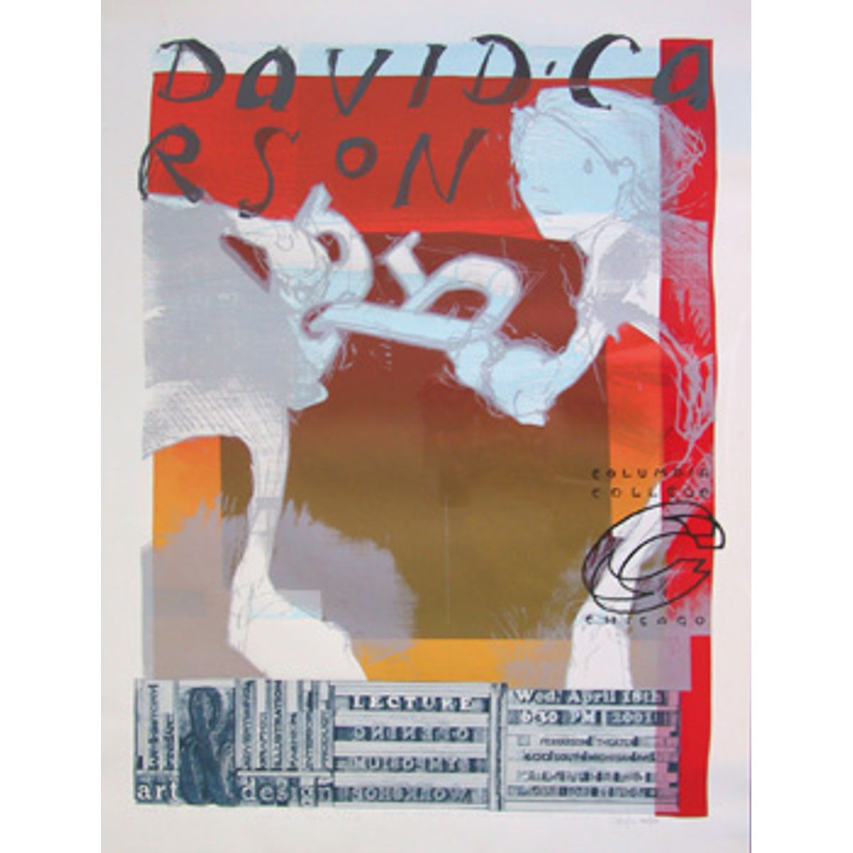 david carson visits columbia college