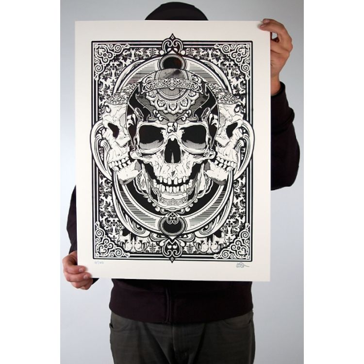 Tibetan Ritual Skulls by Hydro74