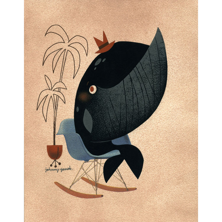 Whale of a Chair by Johnny Yanok
