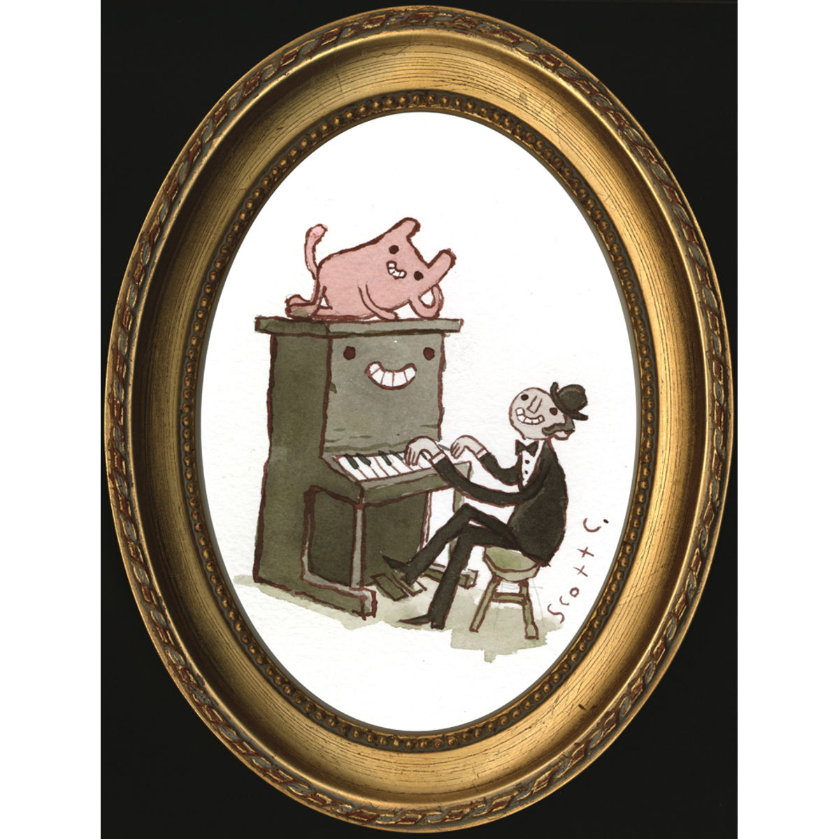 Tickling Some Ivories