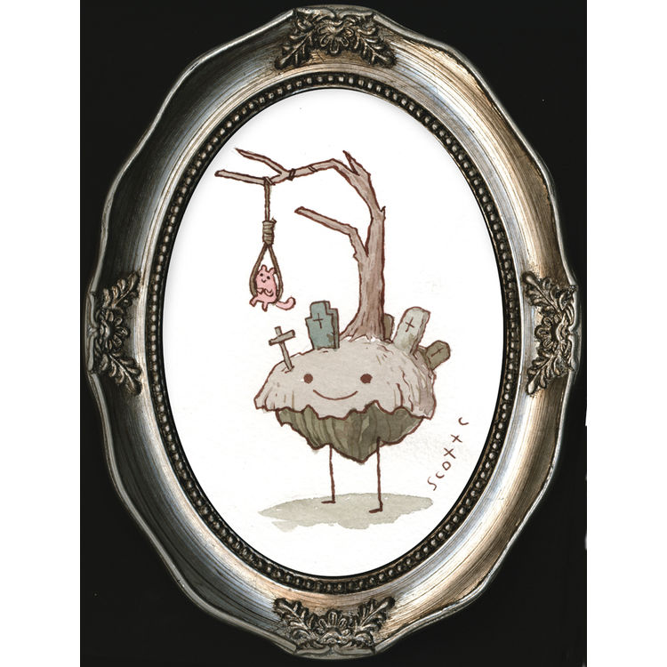 Little Dude Hangin' Tough by Scott Campbell (Scott C)