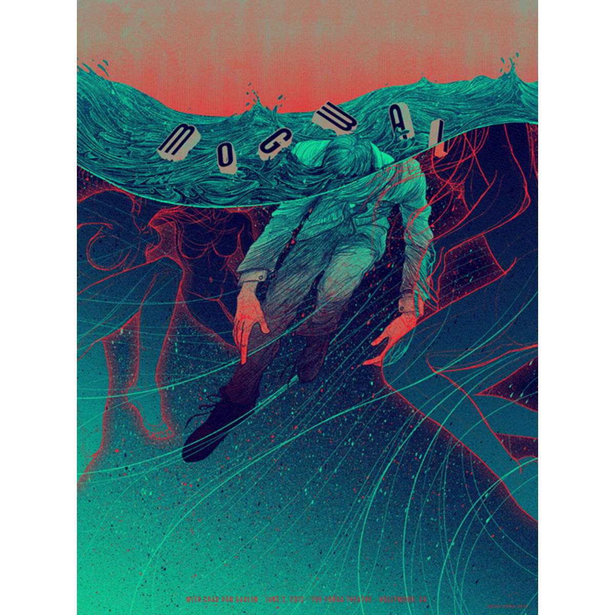 Mogwai - Hollywood, CA, 2012 (Variant)