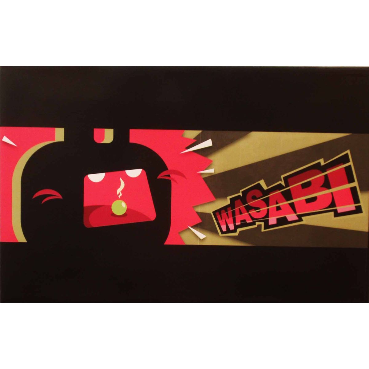 wasabi peas.