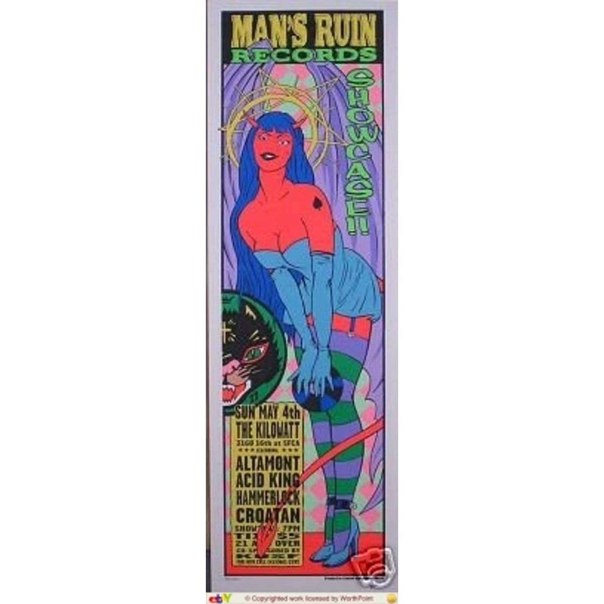 MAN'S RUIN RECORDS SHOWCASE - San Fran 1997 9732B