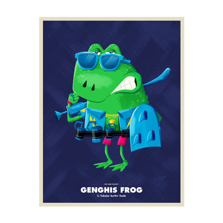 Genghis Frog by Christopher Lee