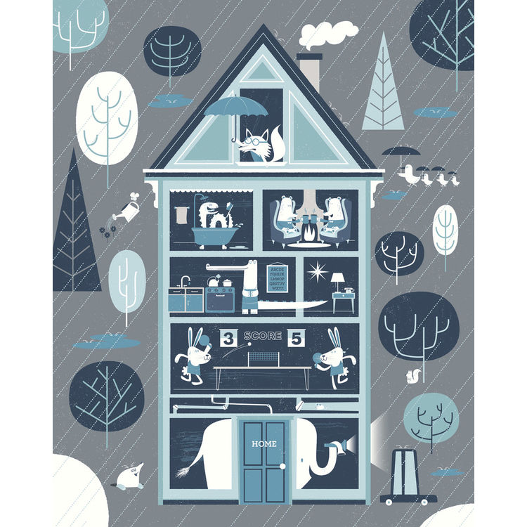 Rainy Day Shenanigans by Christopher Lee