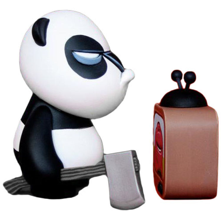 No More TV Panda by Stuart Witter