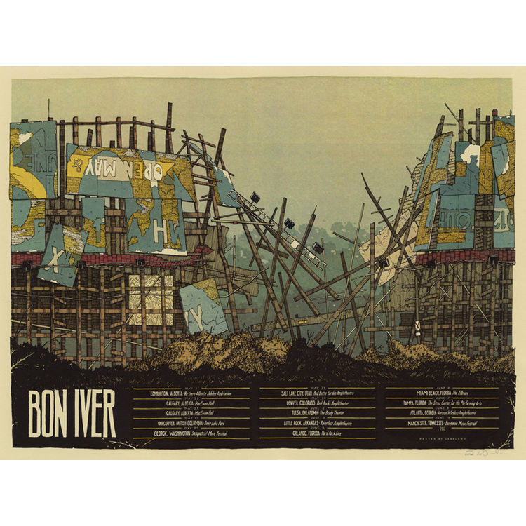 Bon Iver (Summer 2012 CANADA/U.S. Tour) by Landland