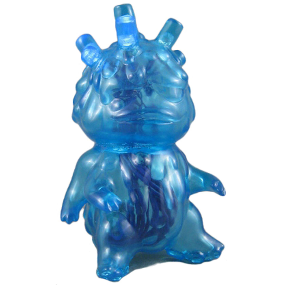 Smoking Star - Clear Blue w/ LED Guts