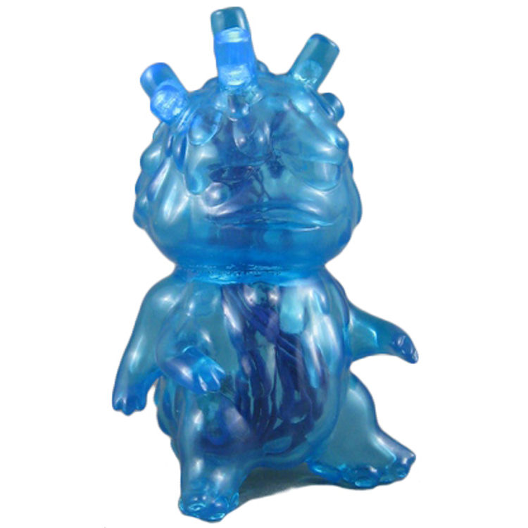 Smoking Star - Clear Blue w/ LED Guts by Killer J