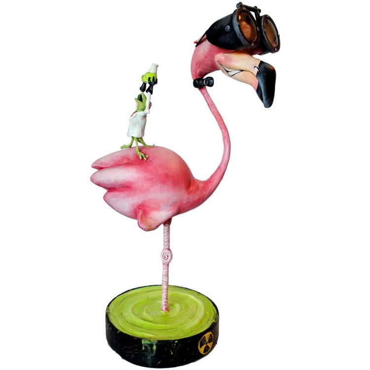Doctor Poingeckster and Flamingor by One Eyed Girl (Kasey Tararuj)