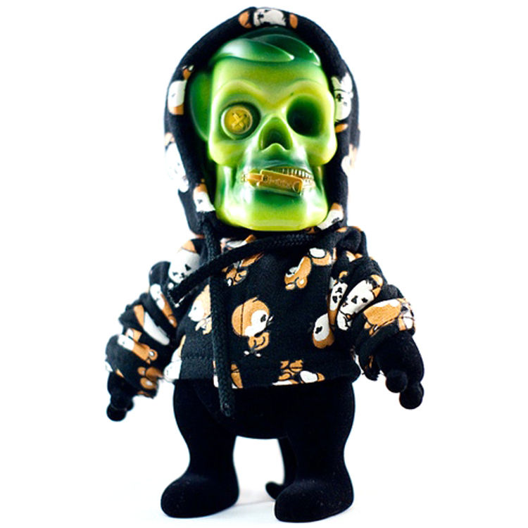 Obake Dog Zip Face Twim by Take-Shit