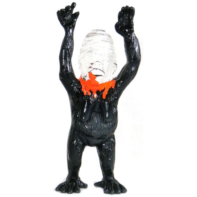 Headless Ape - Female Orange by Monstrehero