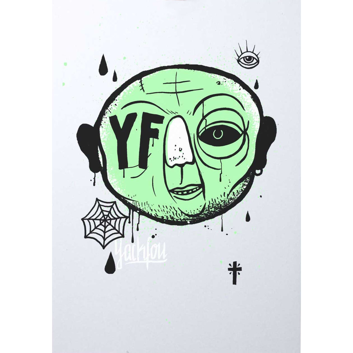YF Face (white)