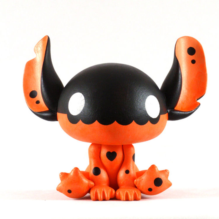 Orange Skull by Squidnik