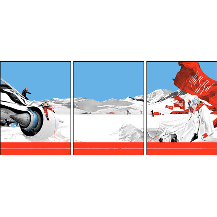 Alaska (Triptych) by Martin Ansin